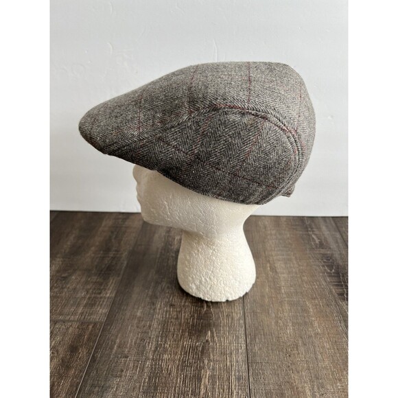 Wool Blend Cabbie Newspaper Boy Cap Hat Sz L\XL - Picture 4 of 7